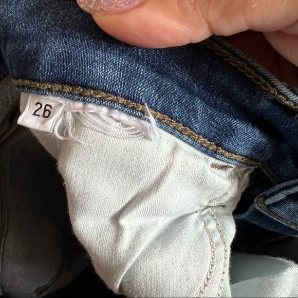 Hudson Tally Crop Cuffed Denim Jeans - Picture 10 of 10